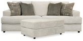 Hoover Furniture Outlet - Ashley Furniture - Soletren Sofa and Ottoman - Sofa and Ottoman - 95104U12