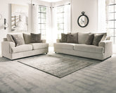 Hoover Furniture Outlet - Ashley Furniture - Soletren Sofa and Loveseat - Sofa and Loveseat - 95104U2
