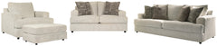 Hoover Furniture Outlet - Ashley Furniture - Soletren Sofa, Loveseat, Oversized Chair and Ottoman - Sofa, Loveseat, Oversized Chair and Ottoman - 95104U11