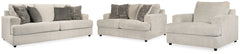 Hoover Furniture Outlet - Ashley Furniture - Soletren Sofa, Loveseat and Oversized Chair - Sofa, Loveseat and Oversized Chair - 95104U9