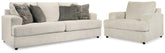 Hoover Furniture Outlet - Ashley Furniture - Soletren Sofa Sleeper and Oversized Chair - Sofa Sleeper and Oversized Chair - 95104U7