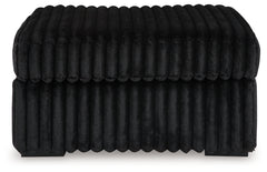 Midnight-Madness Oversized Chair and Ottoman