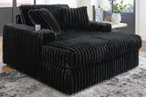 Hoover Furniture Outlet - Ashley Furniture - Midnight-Madness Oversized Chaise - Oversized Chaise - 9810315
