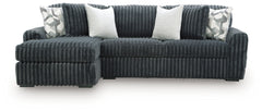 Midnight-Madness 2-Piece Sectional Sofa Chaise
