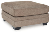 Hoover Furniture Outlet - Ashley Furniture - Cannonbrook Oversized Accent Ottoman - Oversized Accent Ottoman / Nutmeg - 9820108