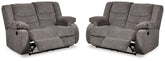 Hoover Furniture Outlet - Ashley Furniture - Tulen Set of 2 Reclining Loveseats - Set of 2 Reclining Loveseats - 98606U5