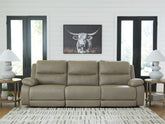 Hoover Furniture Outlet - Ashley Furniture - Narwhal Place 3-Piece Power Reclining Sectional - 3-Piece Power Reclining Sectional - PC99201S1