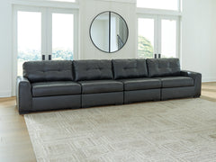 Hoover Furniture Outlet - Ashley Furniture - Brindley Pier 4-Piece Sectional - RAF 4-Piece Sectional - 99503S4