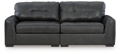 Hoover Furniture Outlet - Ashley Furniture - Brindley Pier 2-Piece Sectional Loveseat - RAF 2-Piece Sectional Loveseat - 99503S1
