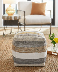 Hoover Furniture Outlet - Ashley Furniture - Josalind Pouf - Pouf - A1000935