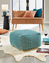 Hoover Furniture Outlet - Ashley Furniture - Brynnsen Pouf - Pouf - A1001055