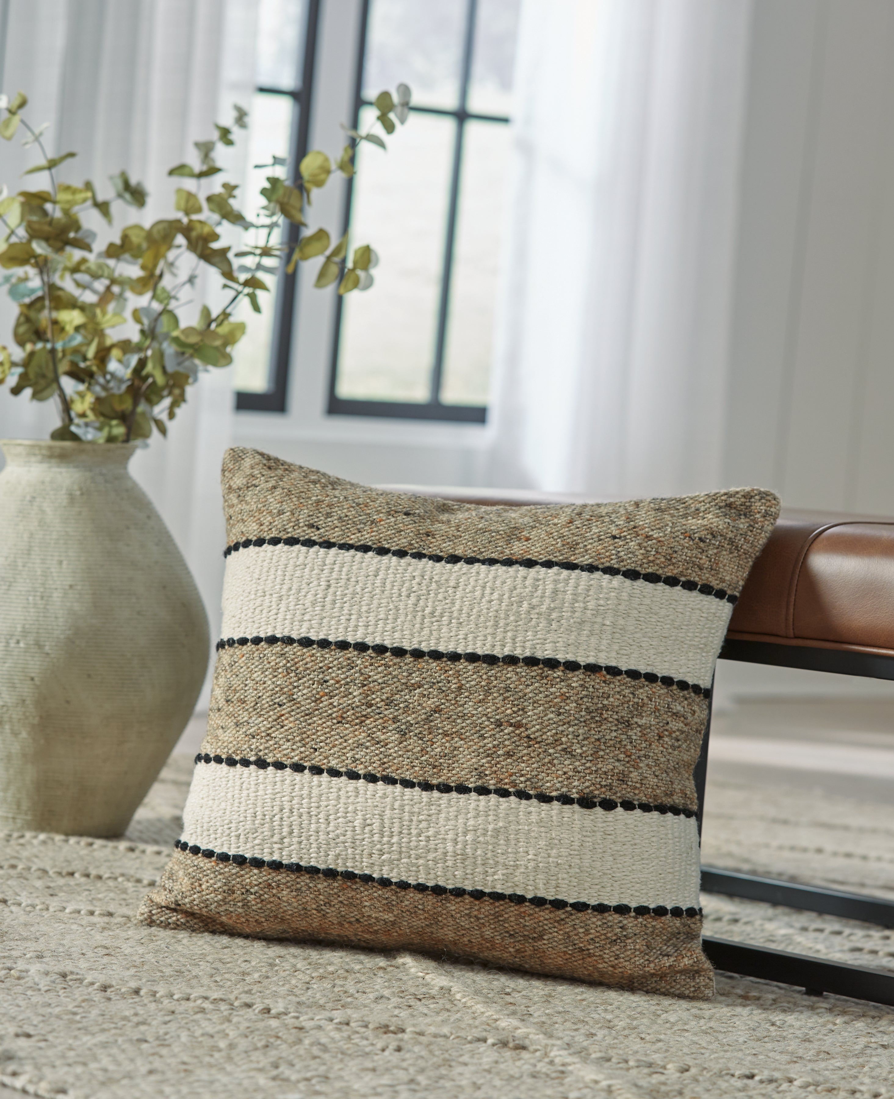 Hoover Furniture Outlet - Ashley Furniture - Rueford Pillow (Set of 4) - Pillow (4/CS) - A1001063