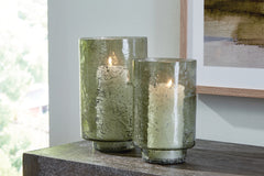Hoover Furniture Outlet - Ashley Furniture - Clarkton Candle Holder Set (Set of 2) - Candle Holder Set (Set of 2) - A2000623