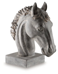 Hoover Furniture Outlet - Ashley Furniture - Carnlow Sculpture - Sculpture / Antique Black - A2000772