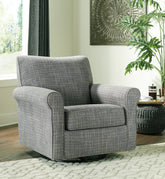 Hoover Furniture Outlet - Ashley Furniture - Renley Accent Chair - Swivel Glider Accent Chair - A3000002