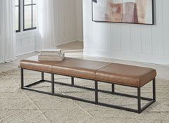 Hoover Furniture Outlet - Ashley Furniture - Joston Accent Bench - Accent Bench - A3000693