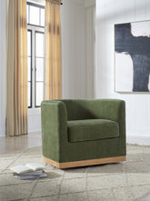 Hoover Furniture Outlet - Ashley Furniture - Jersonlow Swivel Accent Chair - Swivel Accent Chair - A3000696