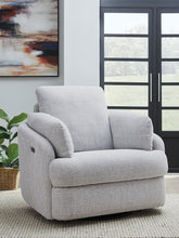 Hoover Furniture Outlet - Ashley Furniture - Alainmont Next-Gen Nuvella Swivel Power Recliner - Swivel Power Recliner - A3000739