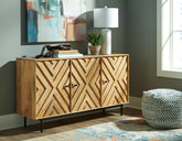 Hoover Furniture Outlet - Ashley Furniture - Cadewick Accent Cabinet - Accent Cabinet - A4000570