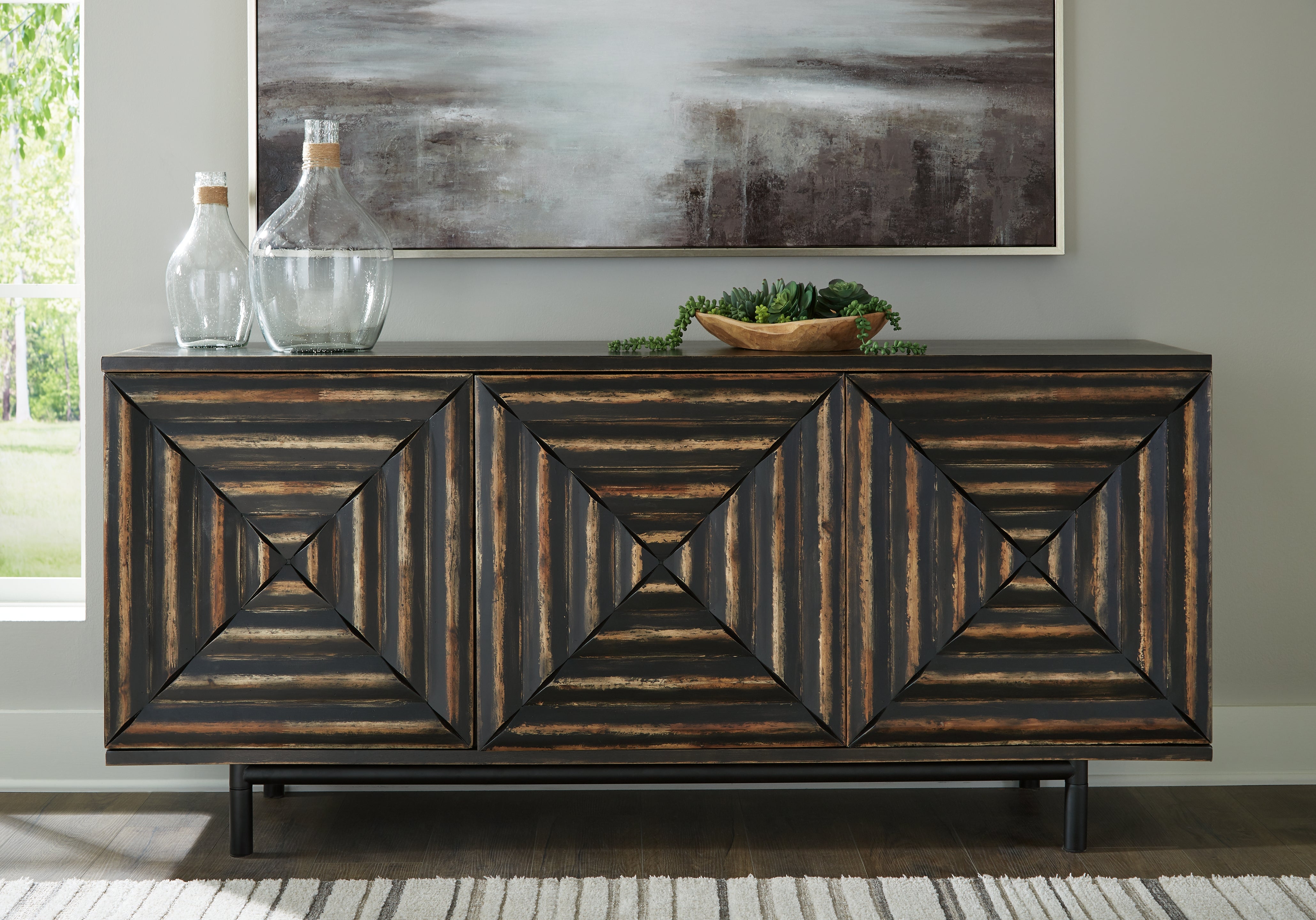 Hoover Furniture Outlet - Ashley Furniture - Fair Ridge Accent Cabinet - Accent Cabinet - A4000573