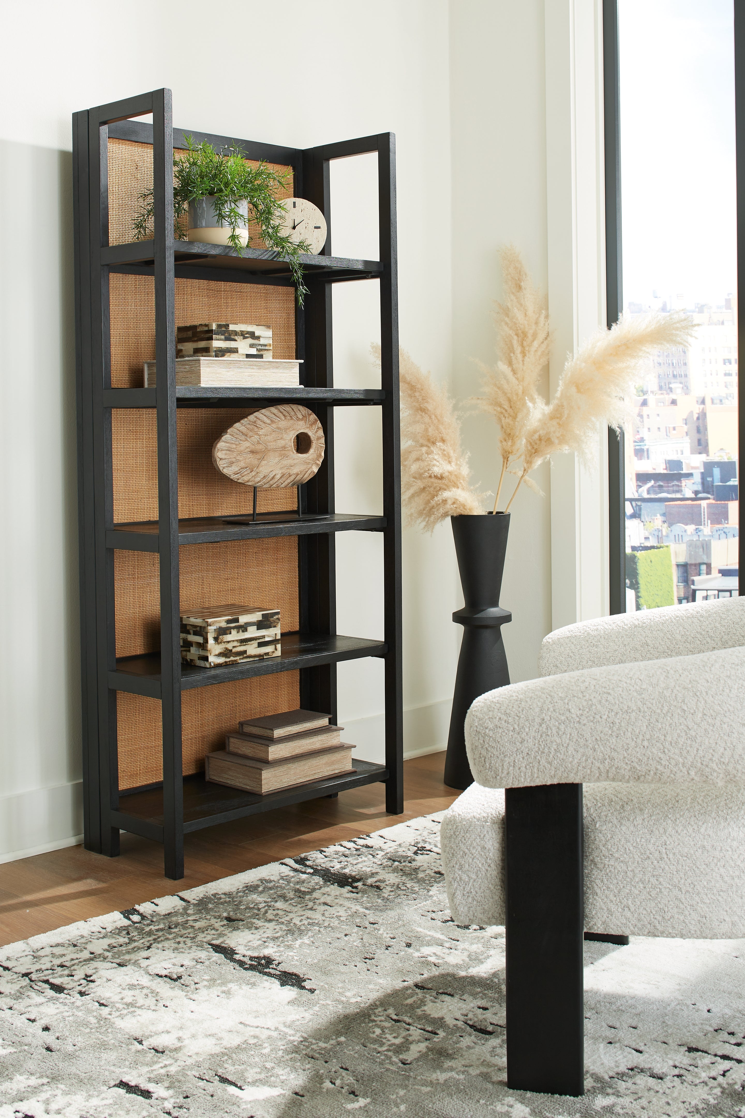 Hoover Furniture Outlet - Ashley Furniture - Abyard Bookcase - Bookcase - A4000574