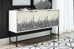 Hoover Furniture Outlet - Ashley Furniture - Freyton Accent Cabinet - Accent Cabinet - A4000582