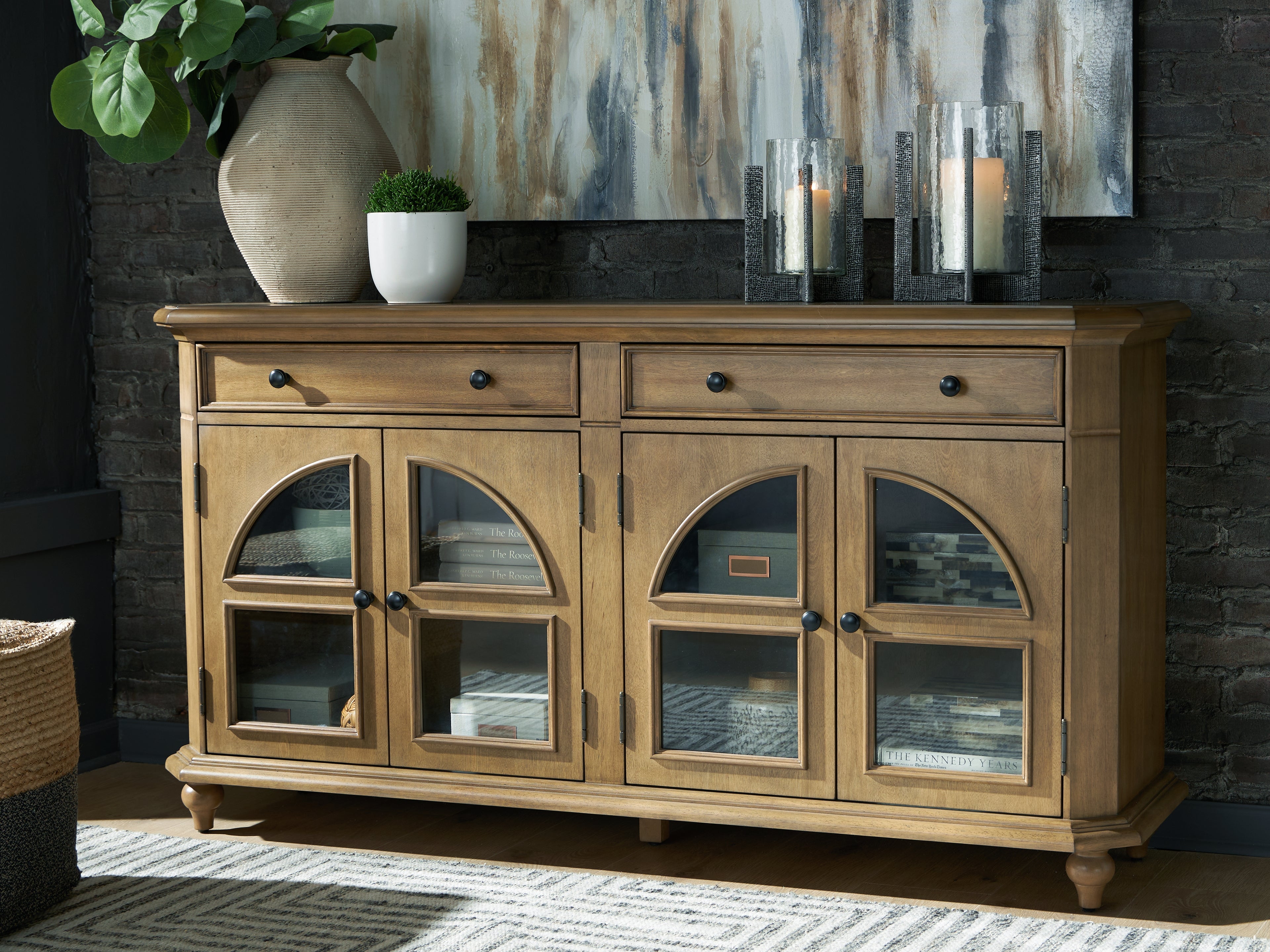 Hoover Furniture Outlet - Ashley Furniture - Barlomore Accent Cabinet - Accent Cabinet - A4000597
