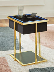 Hoover Furniture Outlet - Ashley Furniture - Rexwell Accent Table with Speaker - Accent Table with Speaker - A4000681