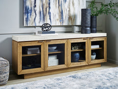 Hoover Furniture Outlet - Ashley Furniture - Adanworth Accent Cabinet - Accent Cabinet - A4000731