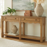 Hoover Furniture Outlet - Ashley Furniture - Whitmund Console Sofa Table - Console Sofa Table - A4000732