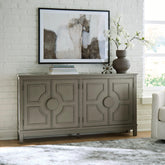 Hoover Furniture Outlet - Ashley Furniture - Darlock Accent Cabinet - Accent Cabinet - A4000738