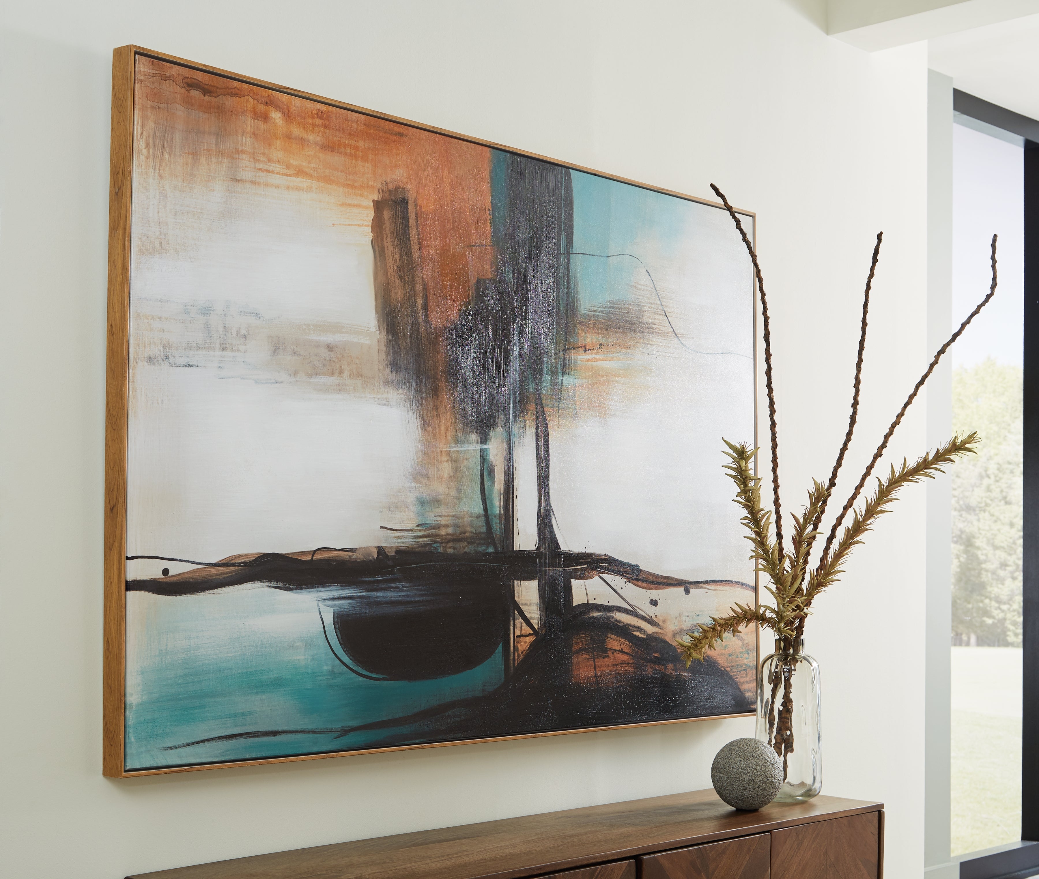 Hoover Furniture Outlet - Ashley Furniture - Brunonia Wall Art - Wall Art - A8000337