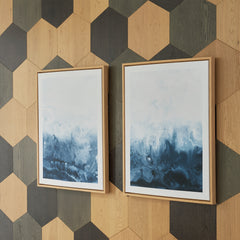 Hoover Furniture Outlet - Ashley Furniture - Holport Wall Art (Set of 2) - Wall Art Set (Set of 2) - A8000368