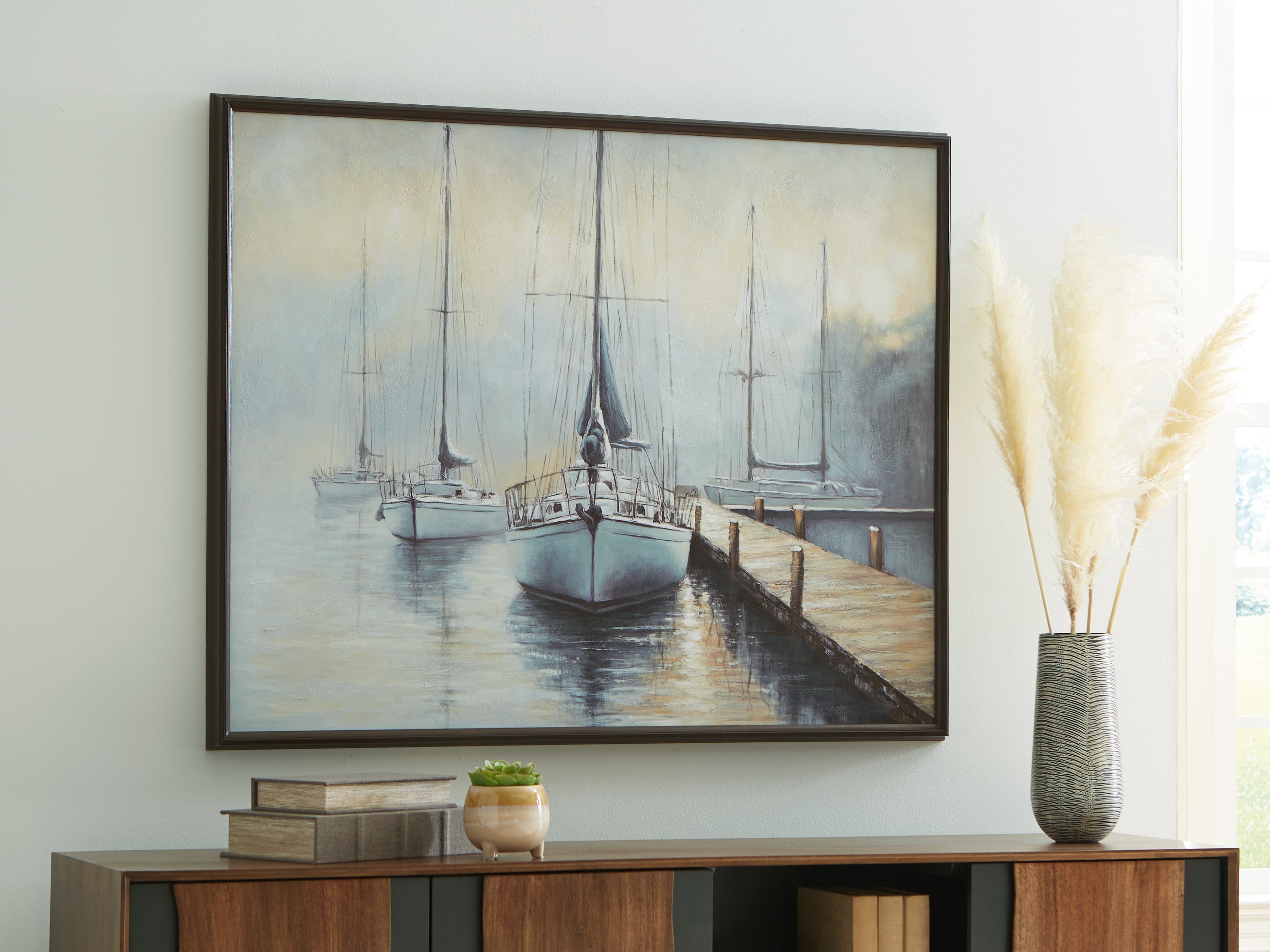 Hoover Furniture Outlet - Ashley Furniture - Worthney Wall Art - Wall Art - A8000457
