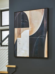 Hoover Furniture Outlet - Ashley Furniture - Ewanford Wall Art - Wall Art - A8000464