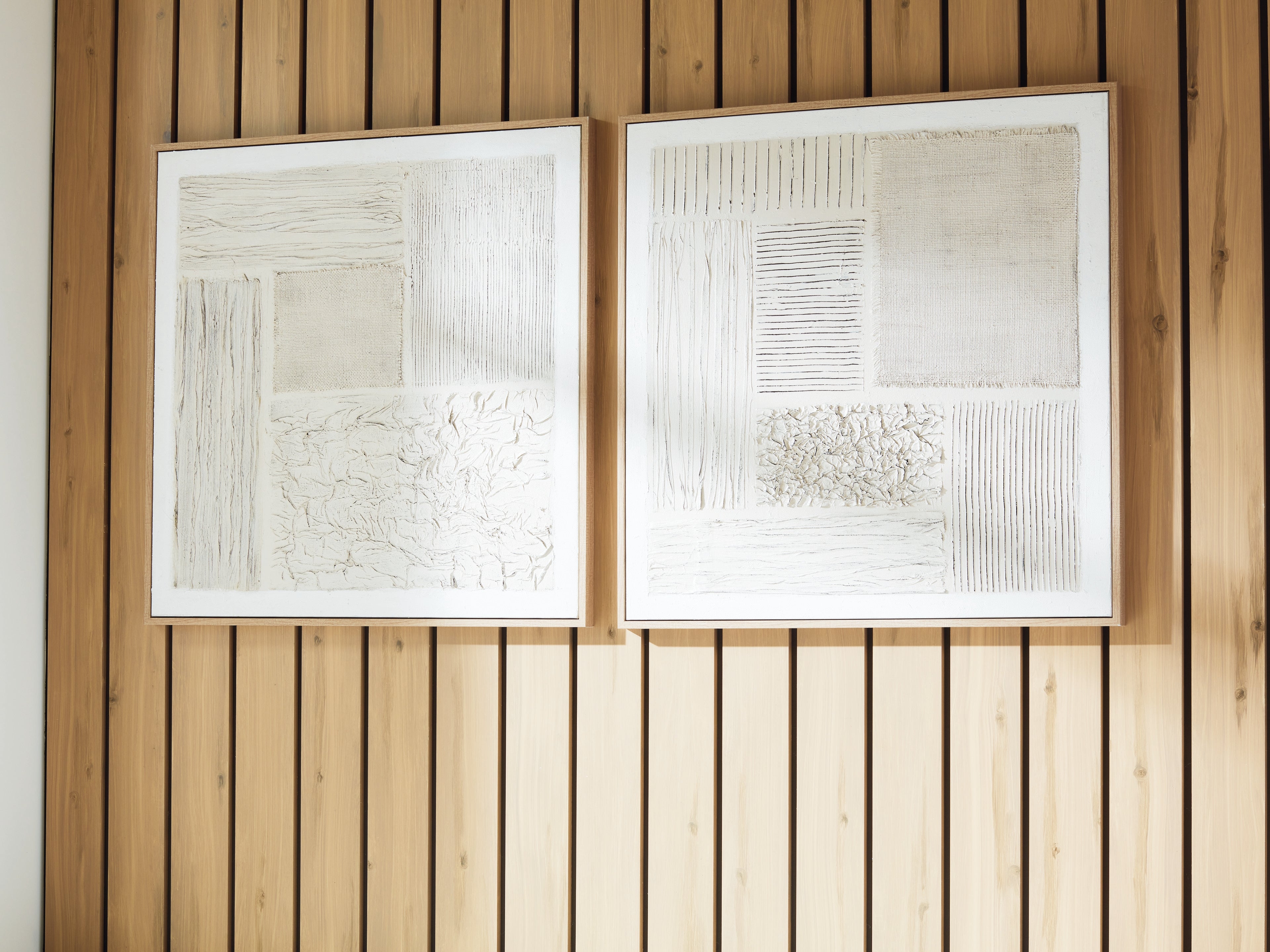 Hoover Furniture Outlet - Ashley Furniture - Andorfield Wall Art (Set of 2) - Wall Art Set (Set of 2) - A8000517