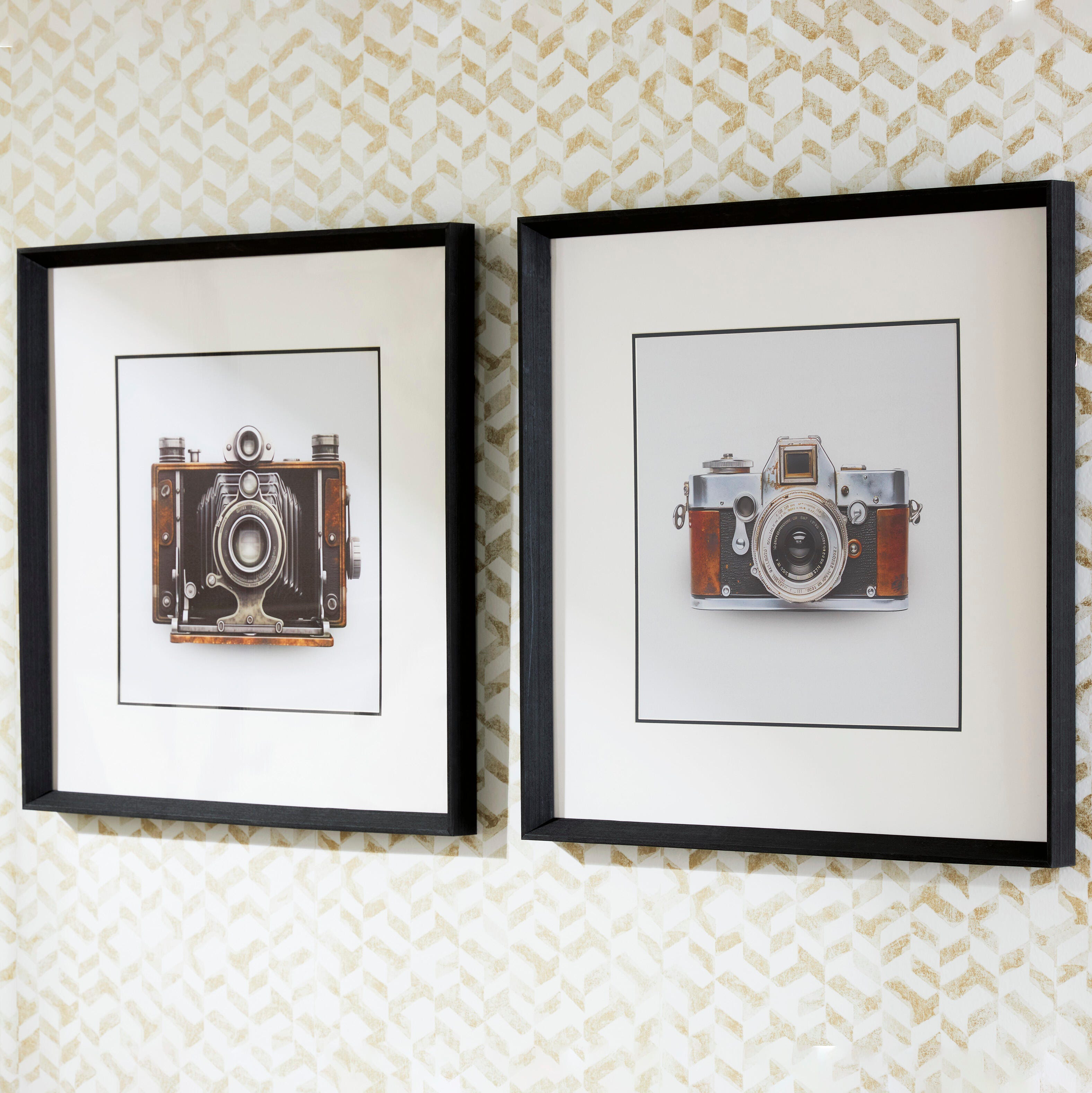 Hoover Furniture Outlet - Ashley Furniture - Dirkgrove Wall Art (Set of 2) - Wall Art Set (Set of 2) - A8000549