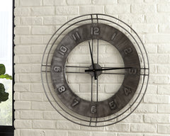 Hoover Furniture Outlet - Ashley Furniture - Ana Sofia Wall Clock - Wall Clock - A8010068