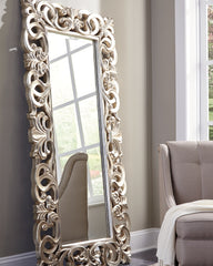 Hoover Furniture Outlet - Ashley Furniture - Lucia Floor Mirror - Floor Mirror - A8010123