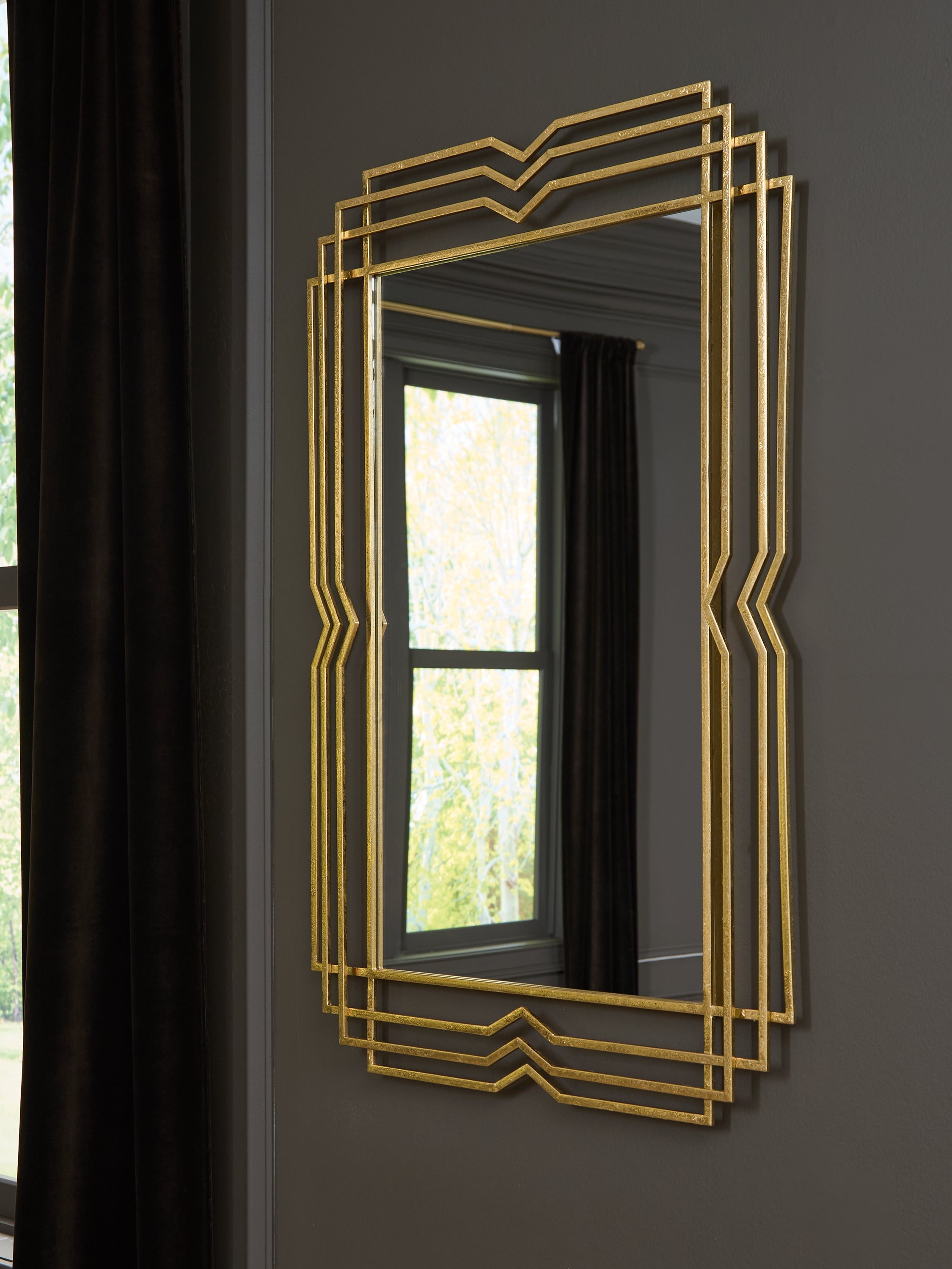 Hoover Furniture Outlet - Ashley Furniture - Claybrook Accent Mirror - Accent Mirror - A8010349