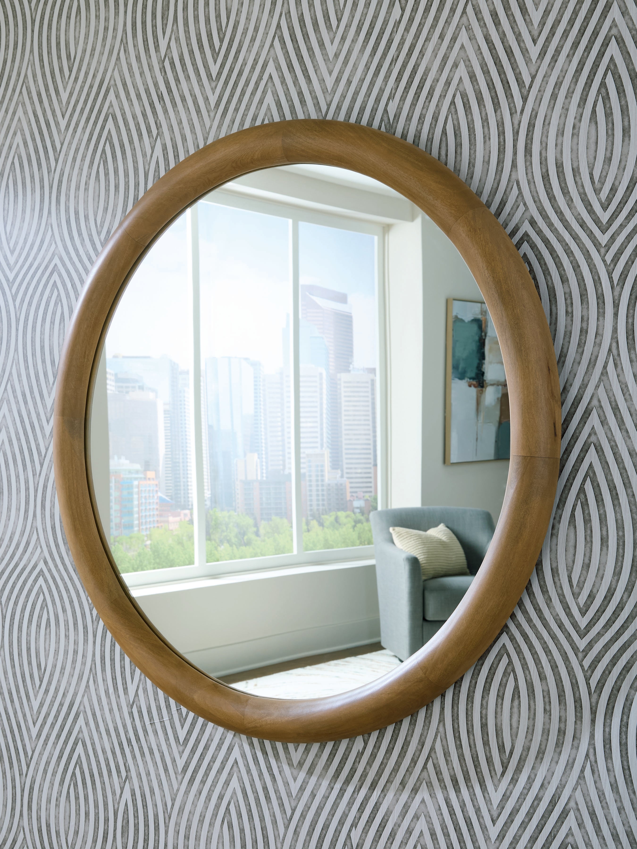Hoover Furniture Outlet - Ashley Furniture - Yadiel Accent Mirror - Accent Mirror - A8010426