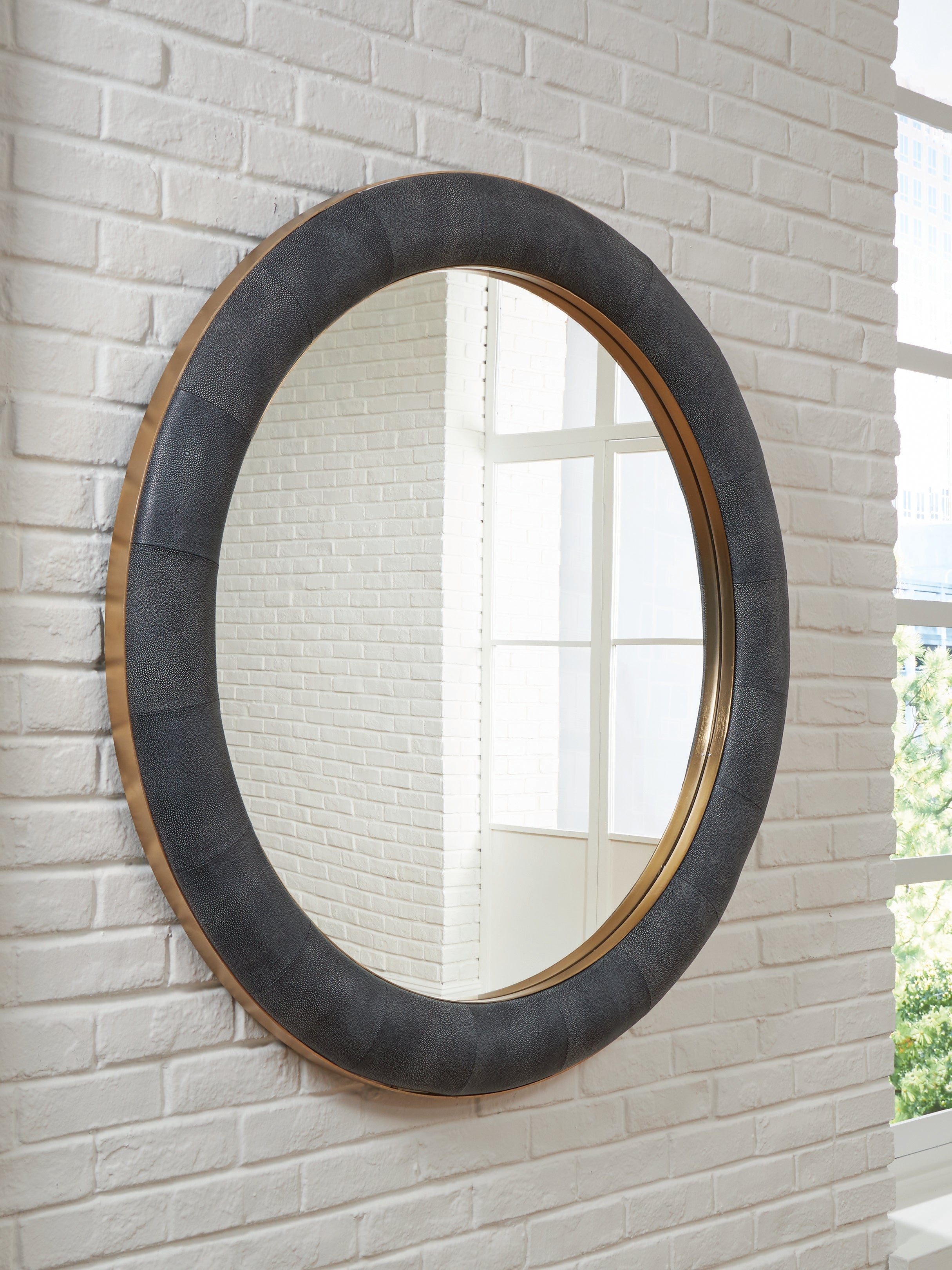 Hoover Furniture Outlet - Ashley Furniture - Corinsworth Accent Mirror - Accent Mirror - A8010456