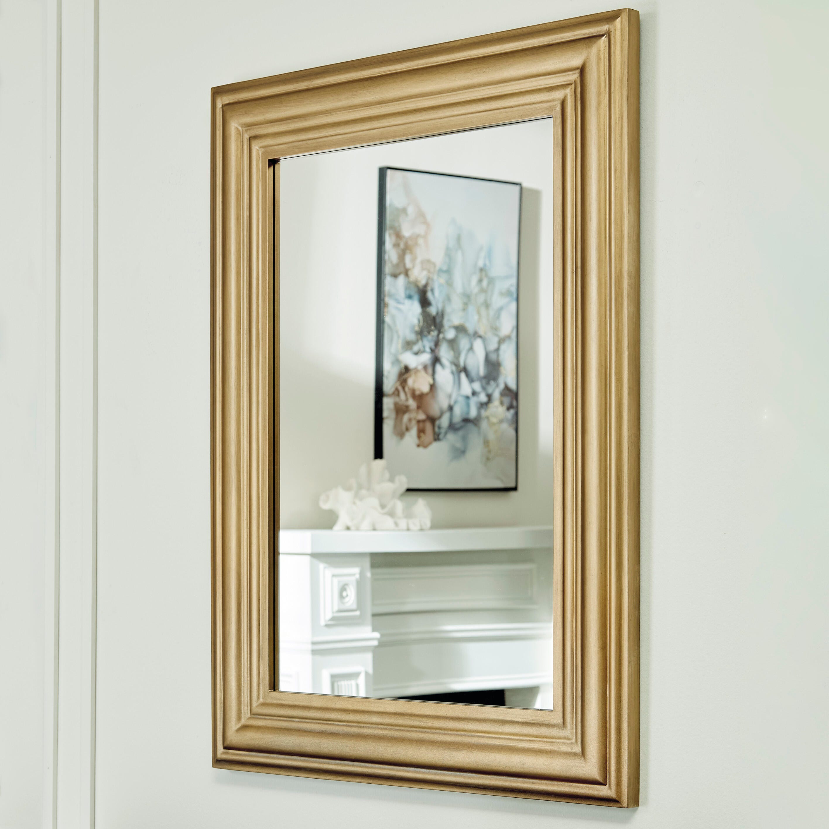 Hoover Furniture Outlet - Ashley Furniture - Keneriah Accent Mirror - Accent Mirror - A8010474