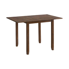 Alex 3PC Dining Set with Drop Leaf Table in Espresso