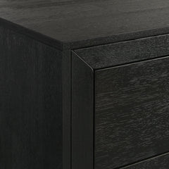 Allan Dresser & Mirror Set in Black