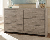 Hoover Furniture Outlet - Ashley Furniture - Culverbach Dresser - Six Drawer Dresser - B070-31