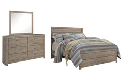 Hoover Furniture Outlet - Ashley Furniture - Culverbach Queen Panel Bed, Dresser and Mirror - Queen Panel Bed, Dresser and Mirror - B070B9