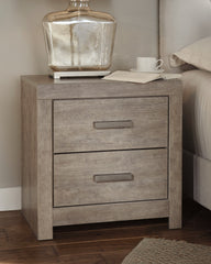 Hoover Furniture Outlet - Ashley Furniture - Culverbach Nightstand - Two Drawer Night Stand - B070-92