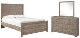 Hoover Furniture Outlet - Ashley Furniture - Culverbach Full Panel Bed, Dresser and Mirror - Full Panel Bed, Dresser and Mirror - B070B6