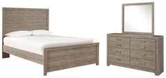 Hoover Furniture Outlet - Ashley Furniture - Culverbach Full Panel Bed, Dresser and Mirror - Full Panel Bed, Dresser and Mirror - B070B6
